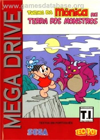 Cover Turma da Monica na Terra Dos Monstros for Genesis - Mega Drive